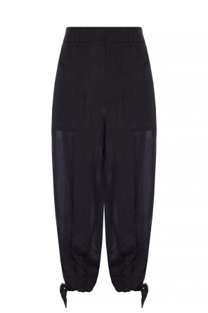 Trousers with logo applique, zdjęcie 1 Trousers with logo applique od Loewe
